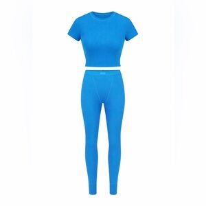 SKIMS Cotton Rib T-shirt & Legging set